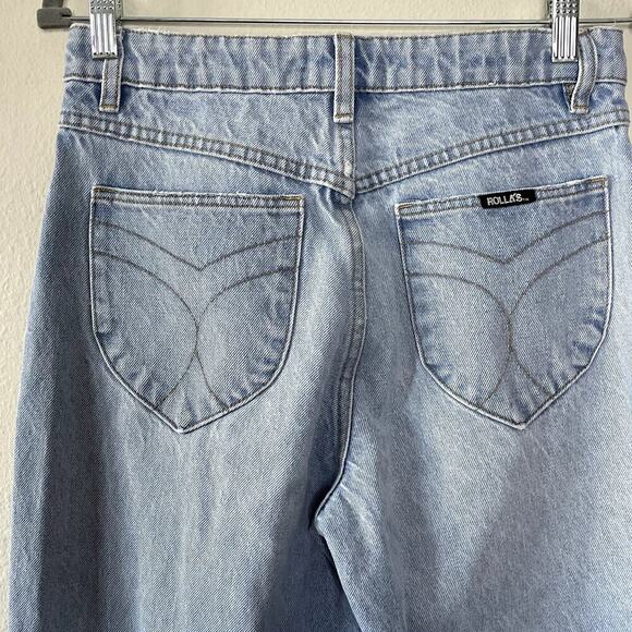 ROLLAS  ORIGINAL‎ STRAIGHT JEAN BYRON WORN ORGANIC SIZE 27 - Picture 7 of 10